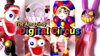 어메이징 디지털 서커스 🎪💋🫧👧🐰🎪 말랑이 모아보기 - DIY The Amazing Digital Circus Squishy with Nano Tape Series! 🔴Part1🔵