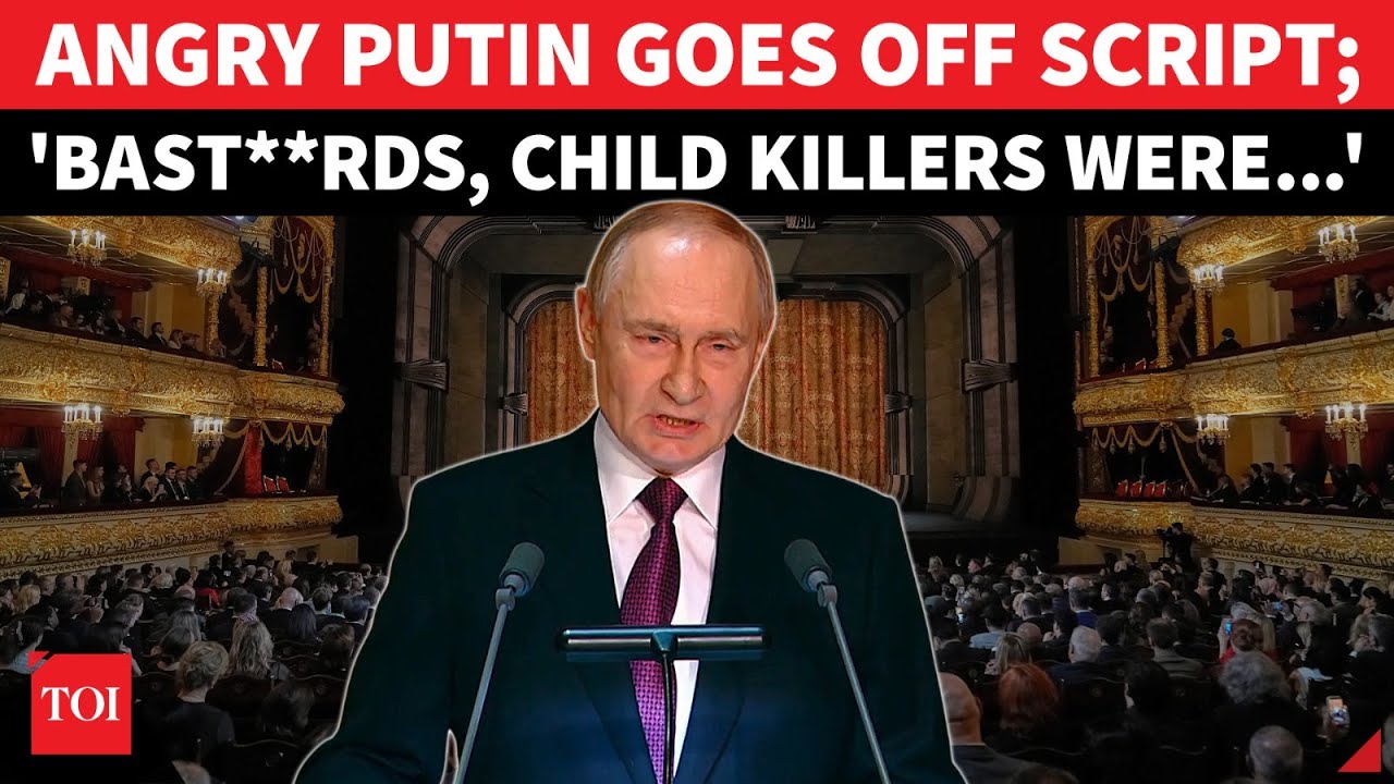 Путин теряет самообладание на Западе: «Этих ублюдков, детоубийц, называли мятежниками» | ПОЛНАЯ РЕЧЬ
