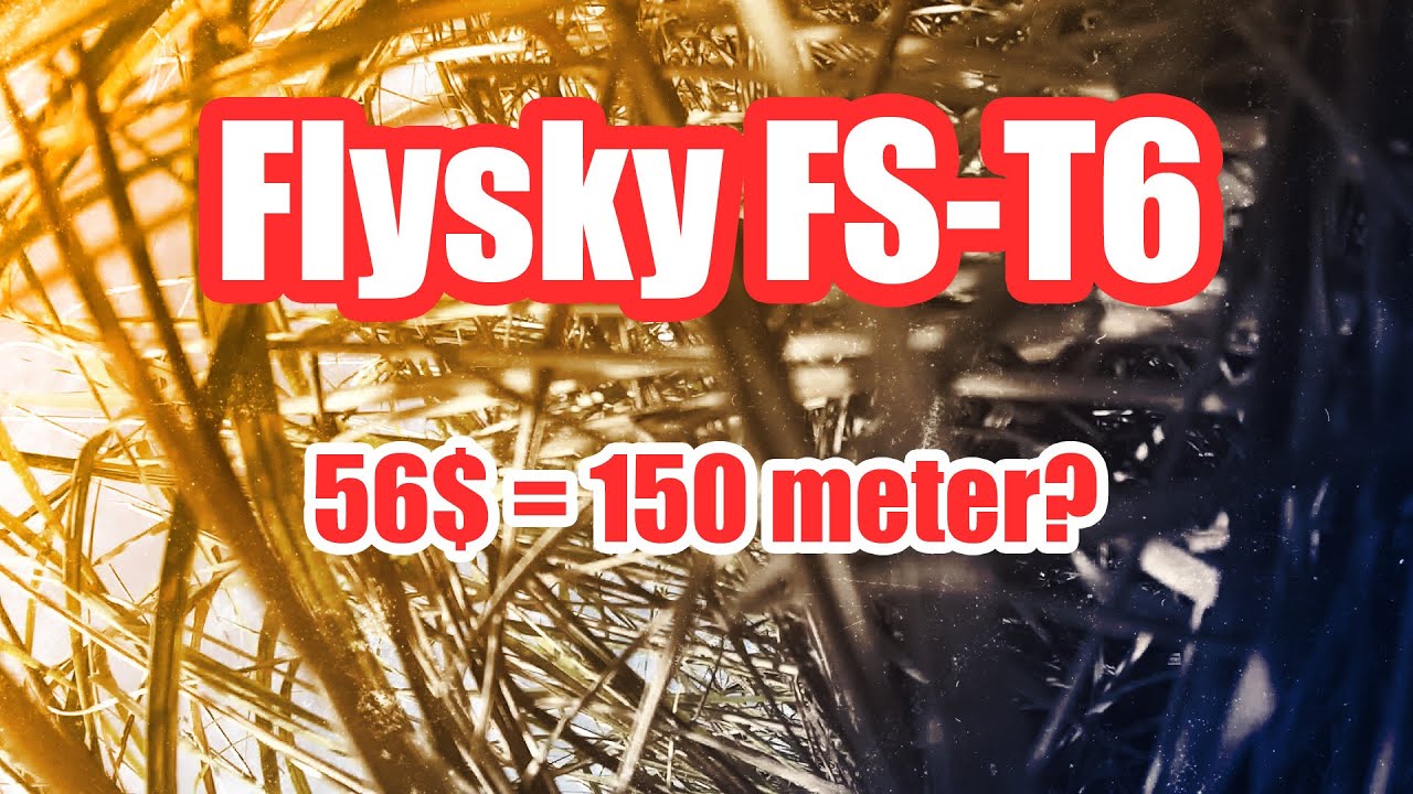 Flysky FS-T6 V2 2.4GHz 6CH Transmitter - from Banggood