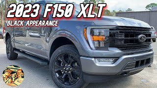 NEW 2023 FORD F150 XLT BLACK APPEARANCE w/ FX4: Best XLT Configuration? Dual Exhaust Start & Review