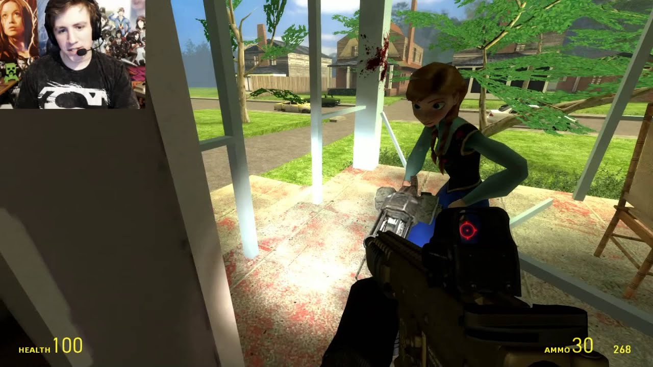 Gmod ANNA FROZEN PRINCESS Playermodel Mod! (Garry's Mod)