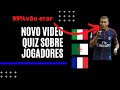 Você consegue adivinhar o pais ou seja a selecção que o jogador representa.