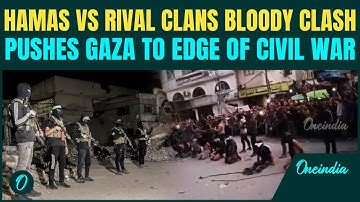 FULL-BLOWN CIVIL WAR Breaks Out In Gaza |Al-Qassam CLASH With Rival Clans; Bloodshed On The Streets