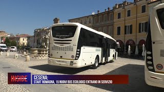 CESENA: Start Romagna, 15 nuovi bus ecologici entrano in servizio