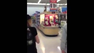 Brit's go to Walmart for the first time ever!!