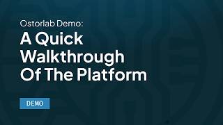 Ostorlab Platform Quick Demo
