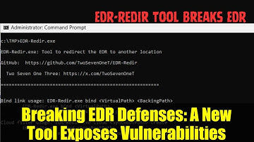Breaking EDR Defenses: A New Tool Exposes Vulnerabilities