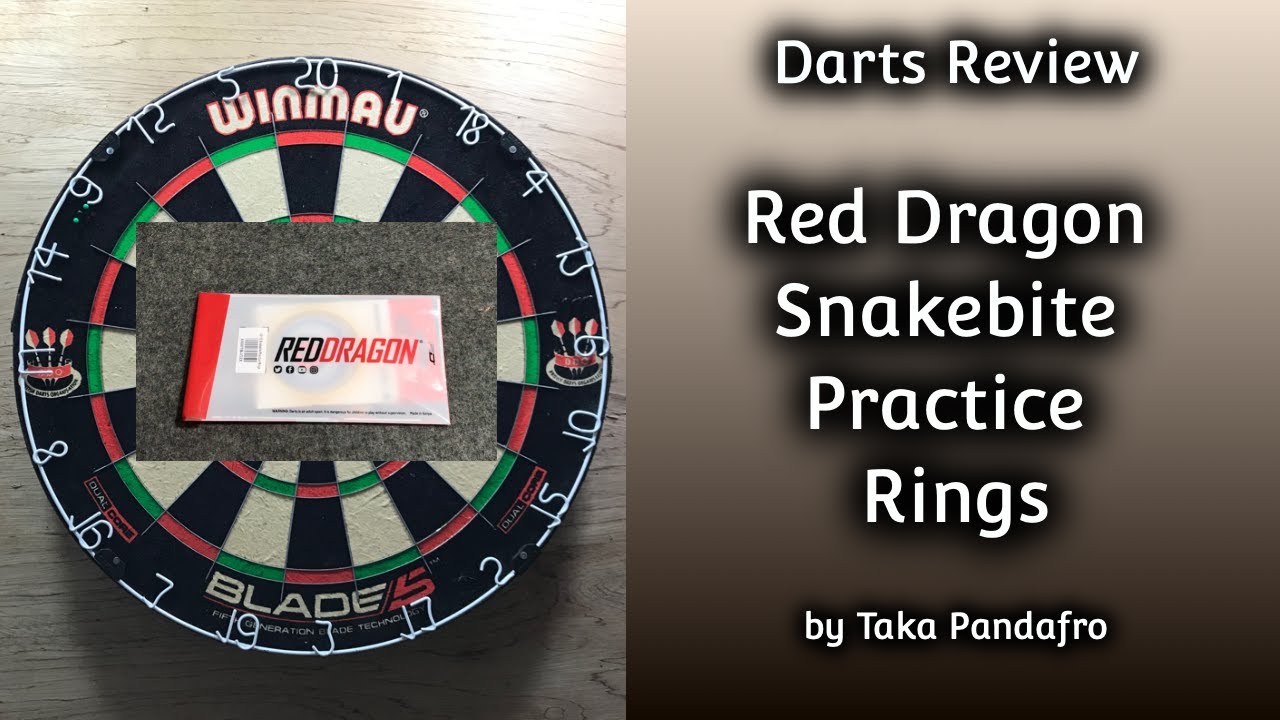 Darts review - Red Dragon Snakebite Practice Rings / ダーツレビュー -  レッドドラゴン スネークバイト プラクティスリング