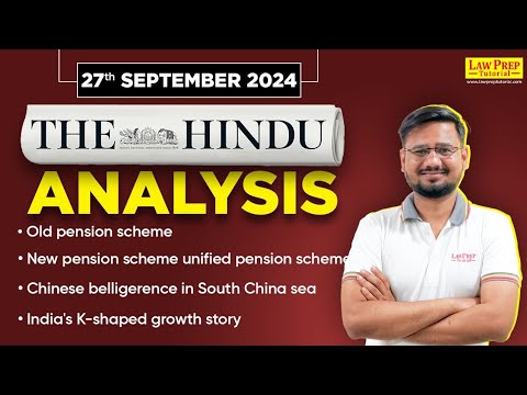 The Hindu Newspaper Analysis for CLAT 2025 | 27 September 2024 | Daily ...