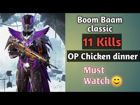 PUBG gameplay highlight,11 Kills chicken dinner no show off/ plz like ...