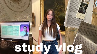 study with me/неделя из жизни выпускницы