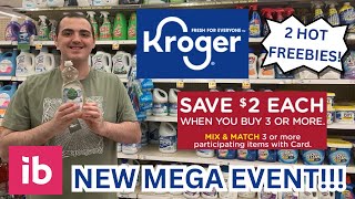 *NEW MEGA EVENT AT KROGER!* ~ 2 HOT FREEBIE DEALS / COUPONING DEALS AT KROGER THIS WEEK (5/29-6/04)