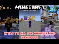 INFO ABOUT ALL THE ARMOUR AND THE NEW BOSS IN MY SKYBLOCK SERVER #craftersmc #frostnetwork #hypixel