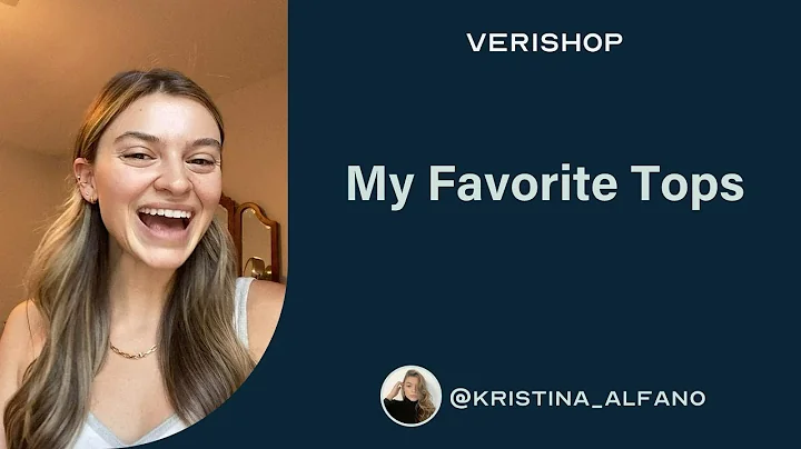 My Favorite Tops @kristina_alfano | Verishop