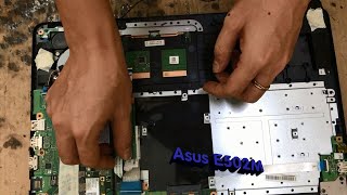Asus E502M Disassembly and fan cleaning Laptop repair