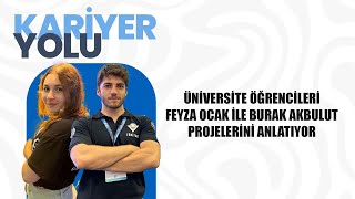 Üniversite Öğrencileri Feyza Ocak Ile Burak Akbulut Projelerini Anlatıyor