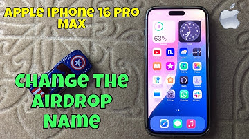 How To Change The iPhone 16 Pro Max AirDrop Name {Quick & Easy}