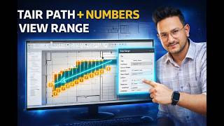 Revit Staircase Path + Numbers Settings | Master View Range Like a Pro 🔥#AutodeskRevit #architecture