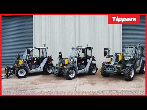 NEW! Wacker Neuson 412 and 522 4.5m and 5m Compact Telehandlers - Tippers Tool & Plant Hire