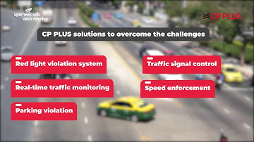CP PLUS - Smart Traffic Solution