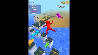 Roof Jump hypercasual iOS game developed by Brainlogin screenshot 1