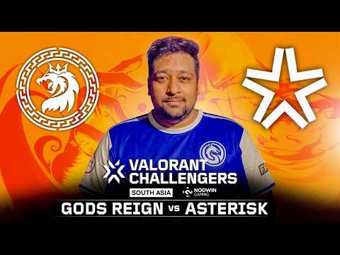 [Watch Party] Gods Reign vs. Asterisk | VALORANT Challengers South Asia 2026 Split 1 : Day 11