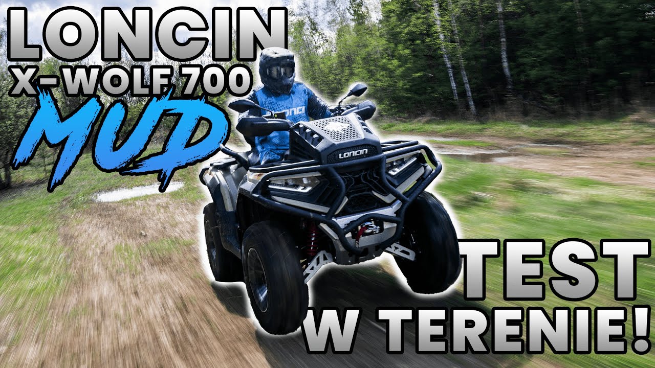 Loncin X-Wolf 700 MUD - TEST W TERENIE! Czy dał radę w błocie? 💦