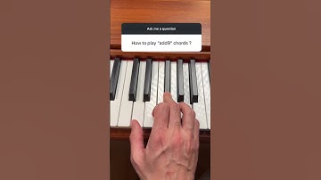How to play "add9" chords