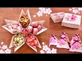 3 Adorable Sakura Paper Crafts 🌸 Elegant & Easy DIY Gift Ideas