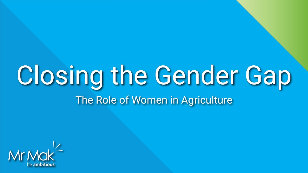 Closing the Gender Gap - YouTube