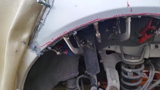 2003 Cadillac CTS Drivers Quarter Panel Final Mount Part 9 of
