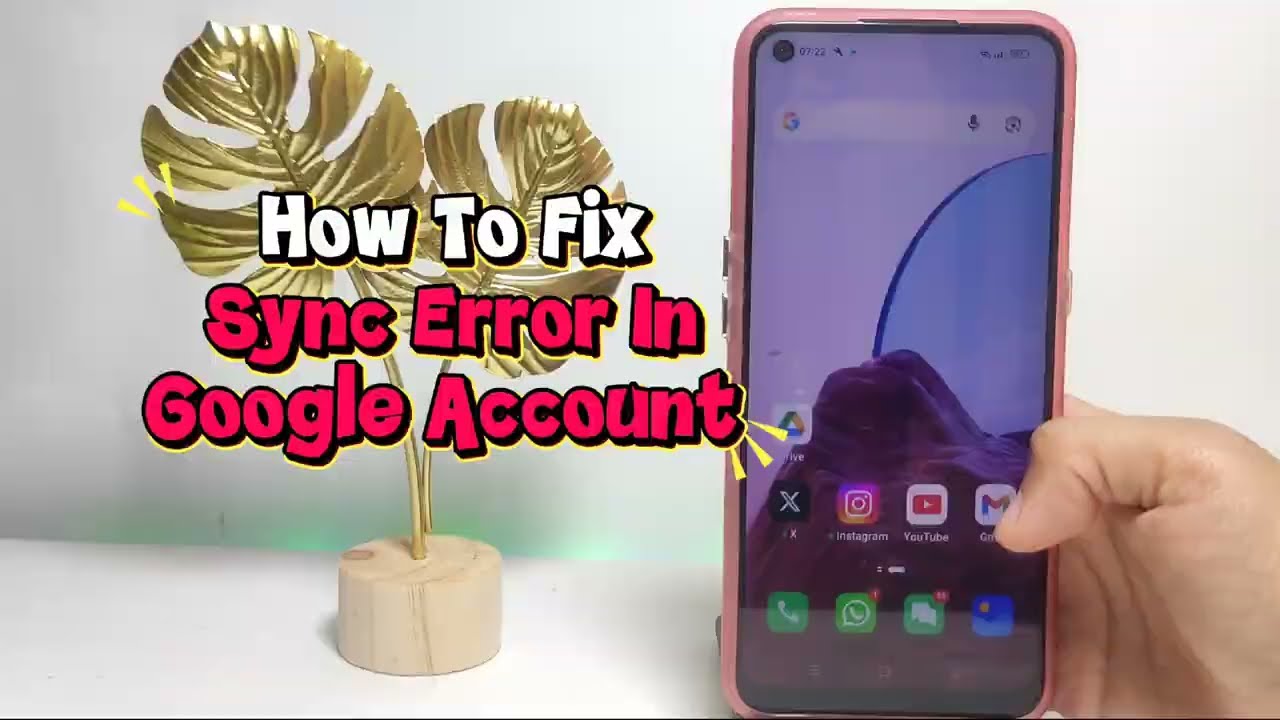 How To Fix Sync Error In Google Account