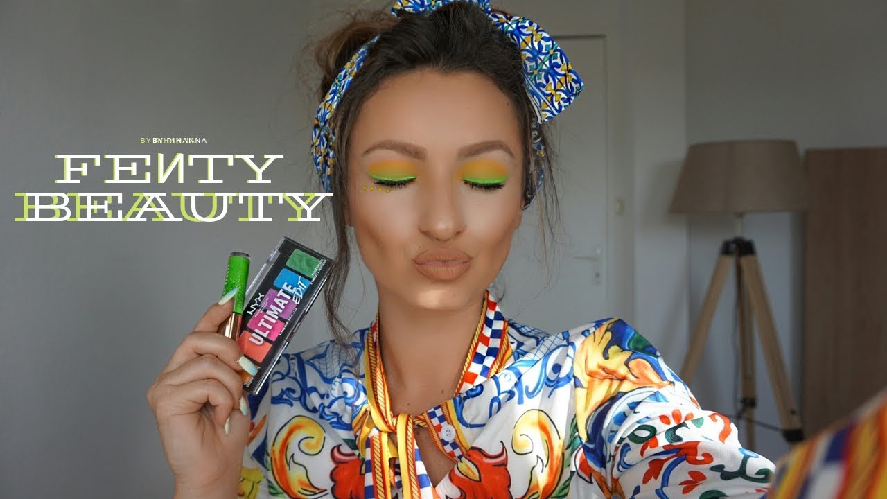 ✴ Fenty Liquid Eyeliner | NYX pallete ✴| Makeup Sneki_Doll