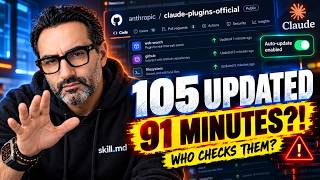 Claude Code Plugins: 105 Updated in 91 Minutes. Who Checks Them News