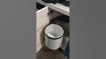 Modular kitchen | Attached dustbin| Interior designs for kitchen #modularkitchen #kitchen #home