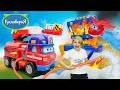 Приключения самолетов Super Wings. Спарки и Зоуи спешат на помощь! Веселое шоу игр Гулливерия.