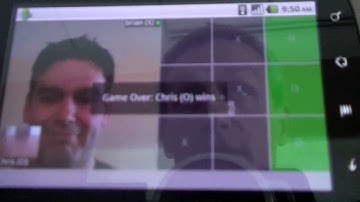 Multi-User Video Tic-Tac-Toe for Android