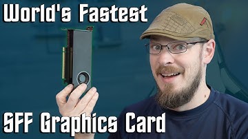 This Tiny GPU Packs Some SERIOUS Power!!! - RTX 4000 Ada Generation SFF Review