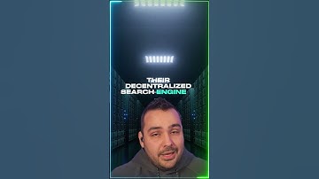 The First Decentralized Search Engine In The World. #search #decentralized #web3