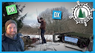 DX Saves The Day on CW POTA Activation