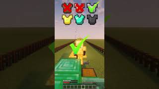 Minecraft Armor Test… Which One Survives? 😱🔥