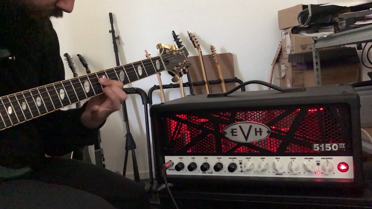 EVH 5150III with 5153.1 mod - YouTube