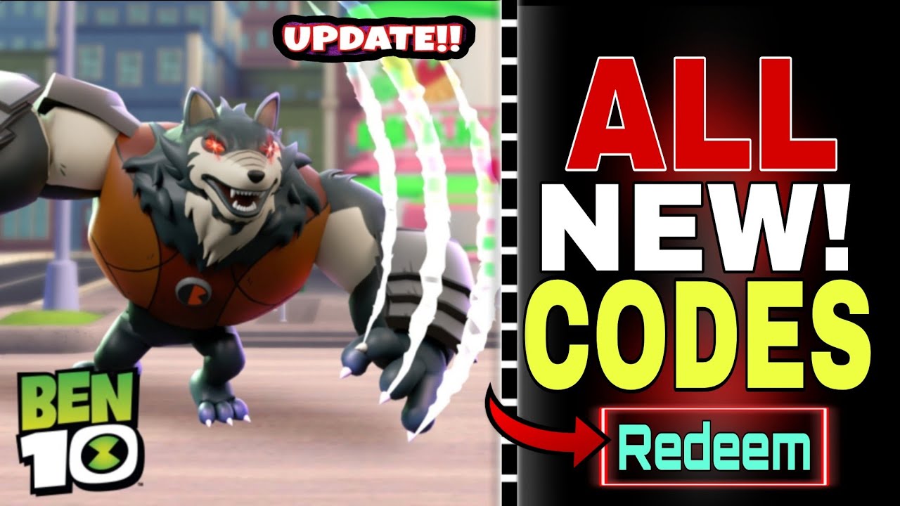 ALL NEW BEN 10 SUPER HERO TIME ROBLOX CODES 2026 BEN 10 SUPER HERO 