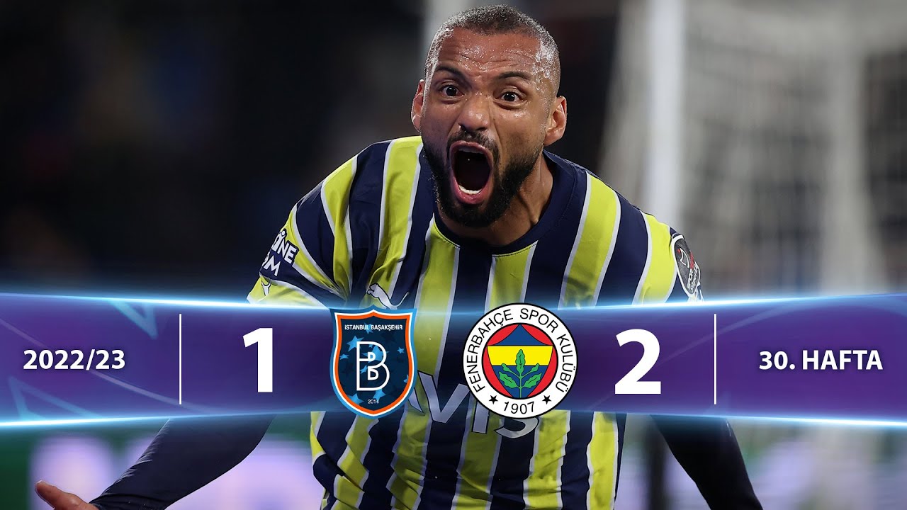 ⁣M. Başakşehir (1-2) Fenerbahçe - Highlights/Özet | Spor Toto Süper Lig - 2022/23