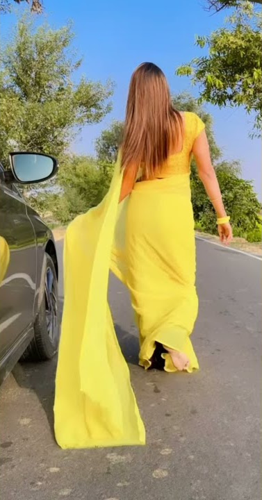 Smayra hot saree look #Shorts