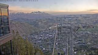 Teton Time Lapse of sunrise viewed from Snow King Resort on May 16, 2026