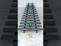 Glockenspiel Sphere Roll #satisfying #glockenspiel #spheres #marbles #3danimation #knightcube