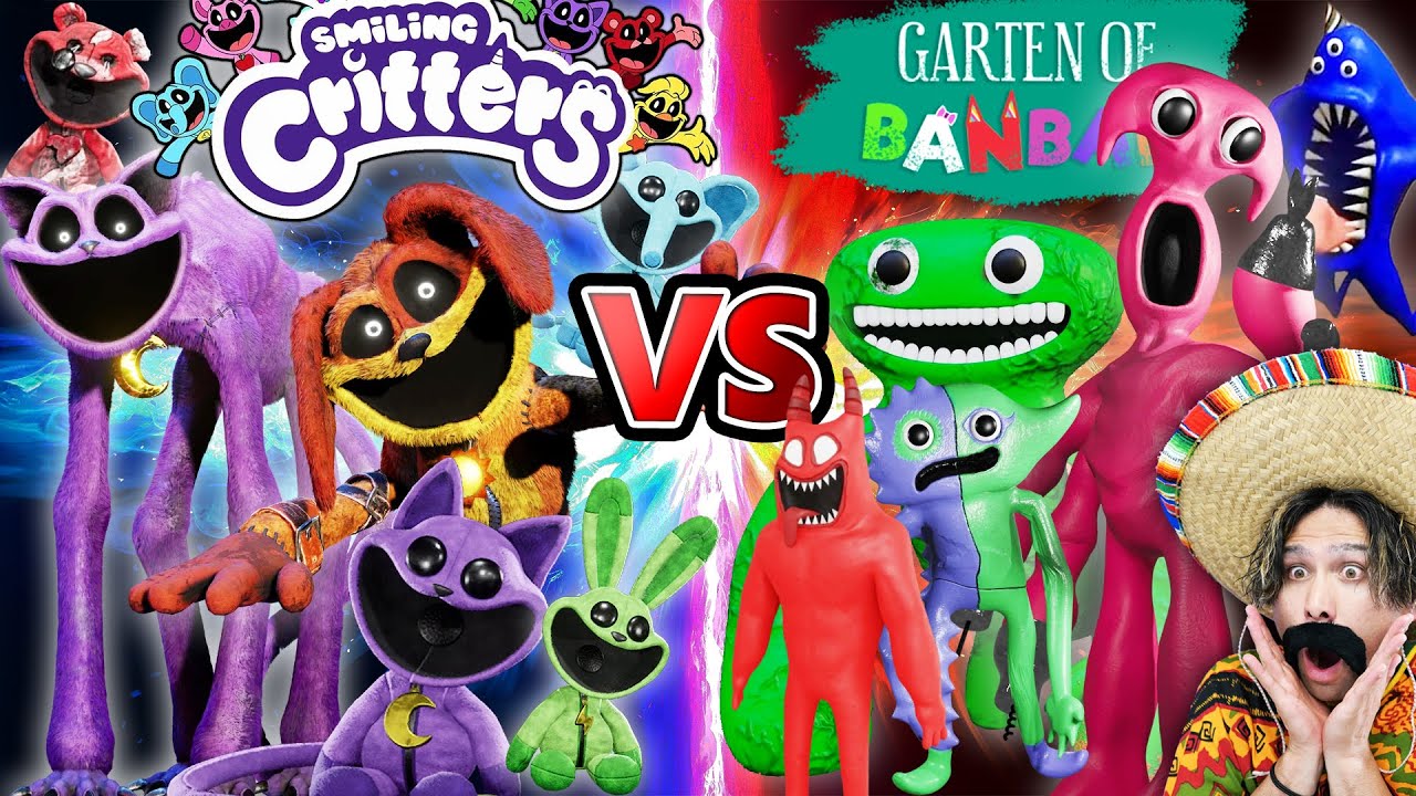 Who is stronger!? The battle between Smiling Critters VS Garten of