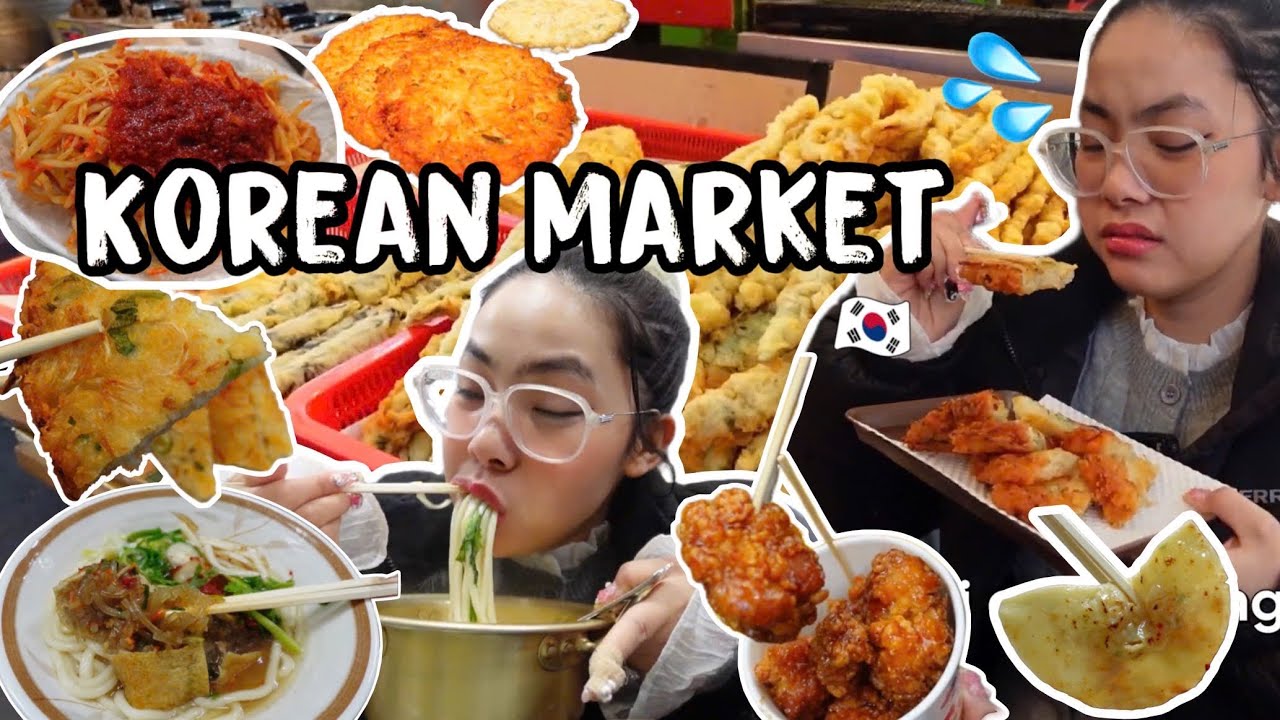 CẦM 50.000WON PHÁ ĐẢO CHỢ HÀN VỚI CHIẾC BỤNG KHÔNG ĐÁY 🇰🇷 | Mia in Korea