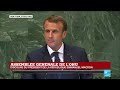 REPLAY - Discours d'Emmanuel Macron à l'Assemblée générale de l''ONU